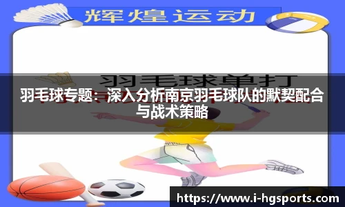 羽毛球专题：深入分析南京羽毛球队的默契配合与战术策略
